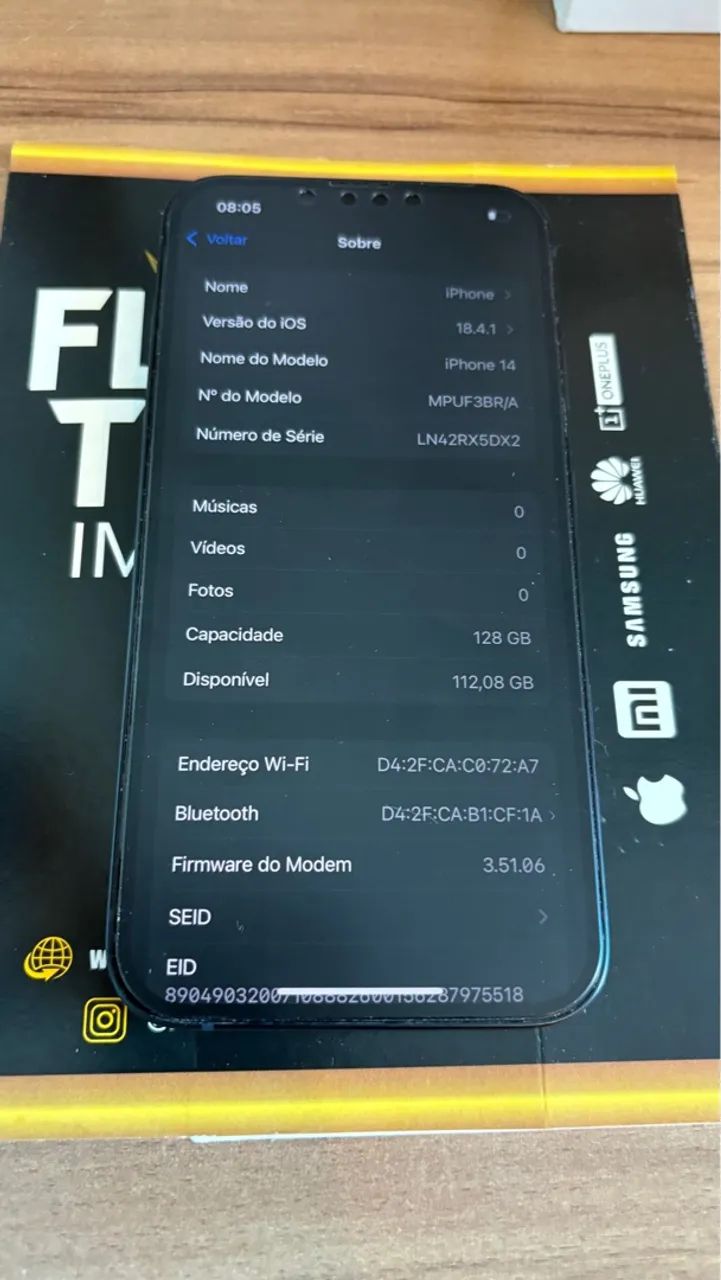 iphone 14 preto 128Gb  - Foto 5