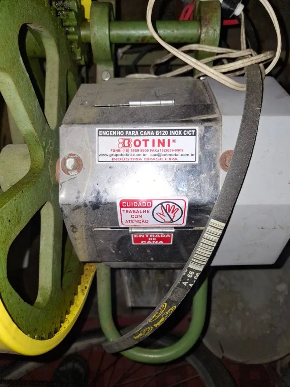 Engenho Moinho De Cana Garapeira B120 Baixo Sem Motor Botini - Foto 4