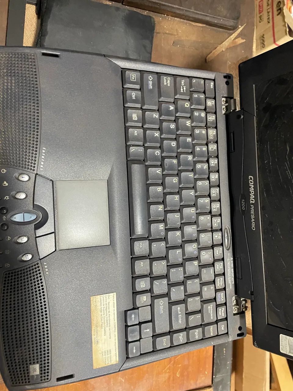 Notebook compaq antigo para colecionador  - Foto 3