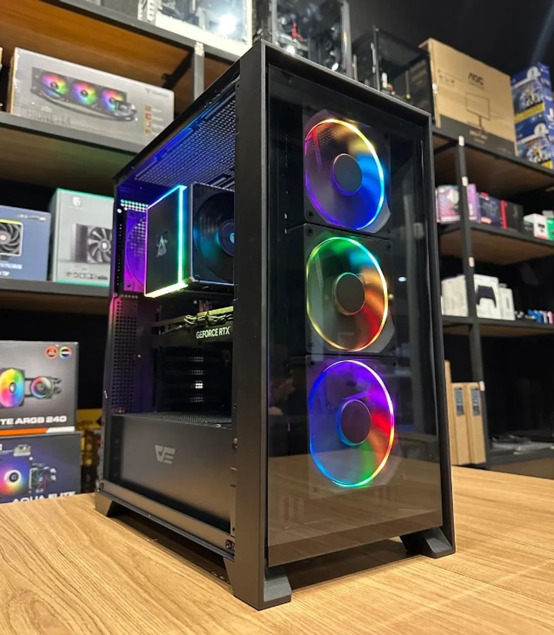 Pc Gamer ryzen 5700x3d + Rtx 4060 8gb / 32GB 3200mhz (Loja Física) - Foto 3