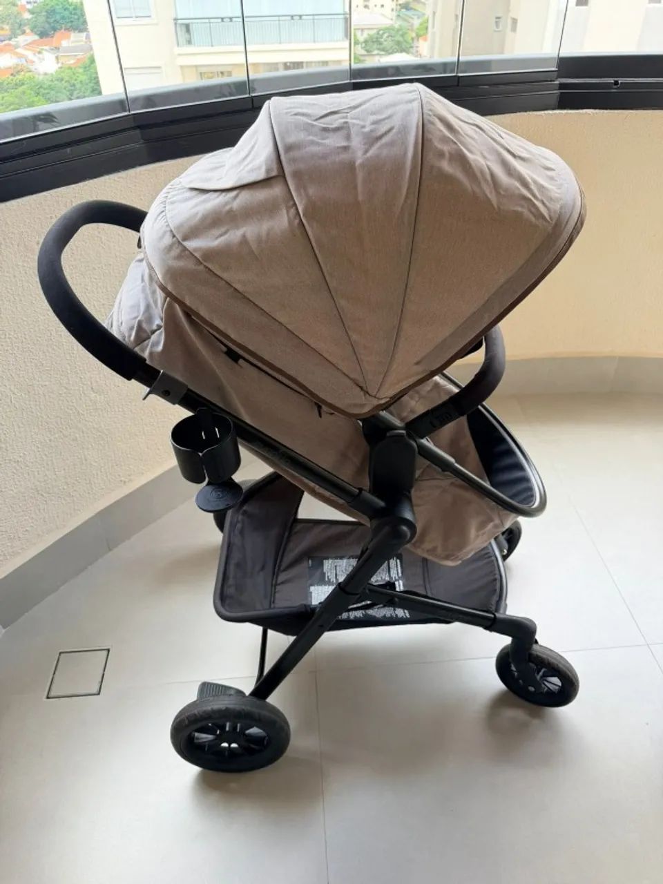 Carrinho de Bebê + Bebê Conforto Pivot Evenflo - Foto 5