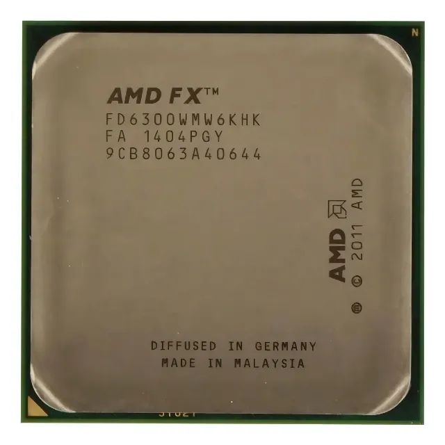 Processador Amd Fx 6-core Black 6300 3.8ghz 6 Núcleos