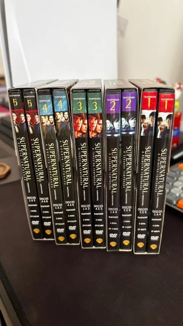 Coleção Supernatural / Sobrenatural - Temporada 1 - 5 - DVD - Foto 3