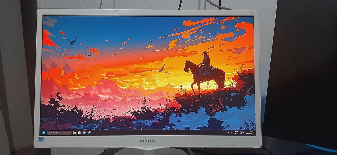 Monitor Philips Full HD 21,5 polegadas