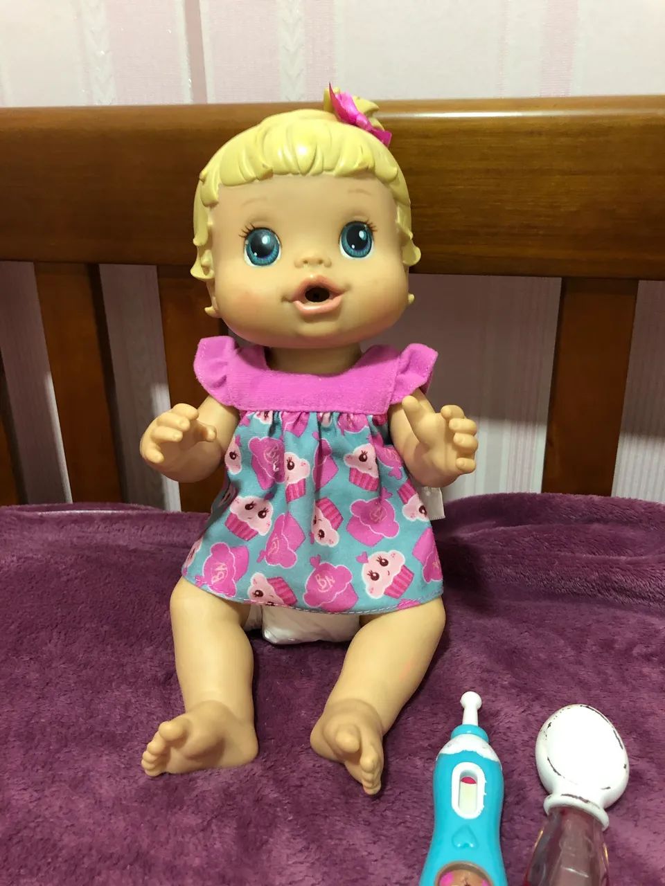 Boneca Baby Alive remedinho - Foto 5