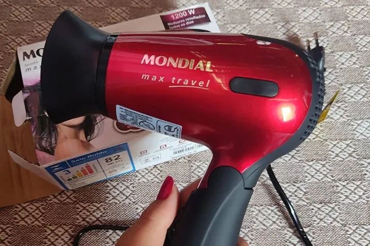 Mini Secador Cabelo Portátil Bivolt Mondial Max Sc-10 Travel - Foto 6