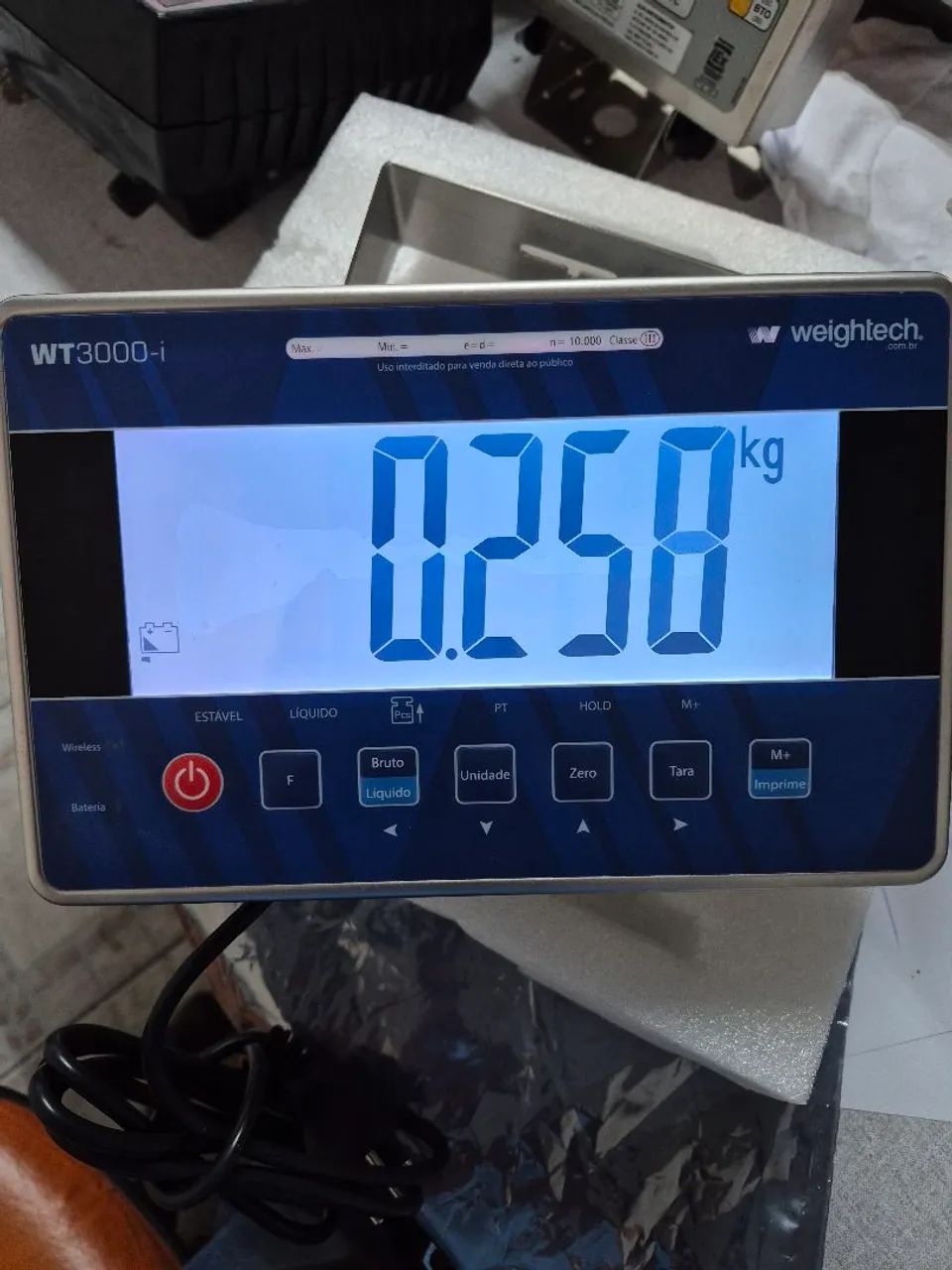 Balança Digital Weightech WT3000-i - 10kg - Foto 3