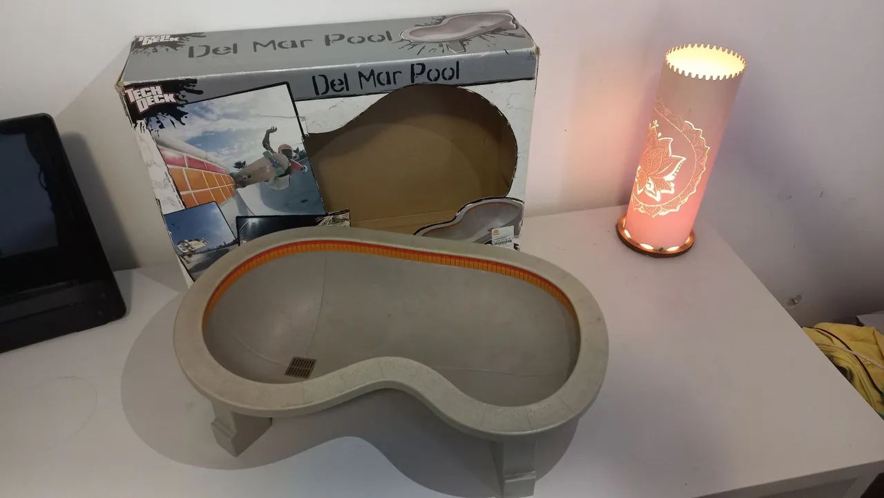 Half Pipe Del Mar Tech Deck - Brinquedo de Skate