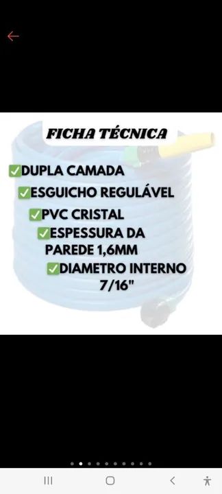 Mangueira de Jardim 1/2 - Foto 5