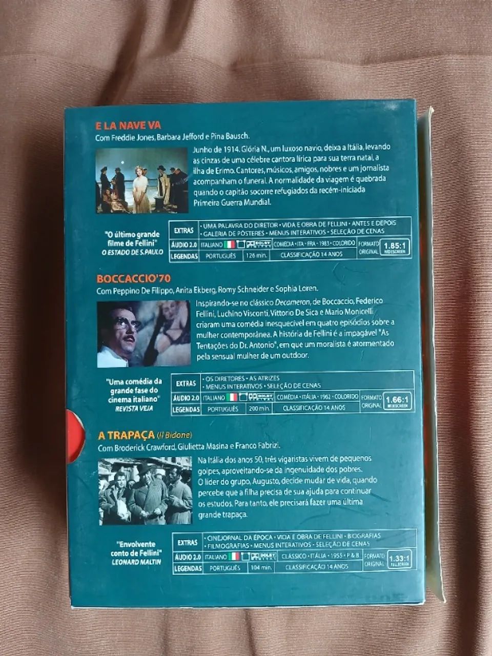 DVD Fellini coleção volume 4  - Foto 3