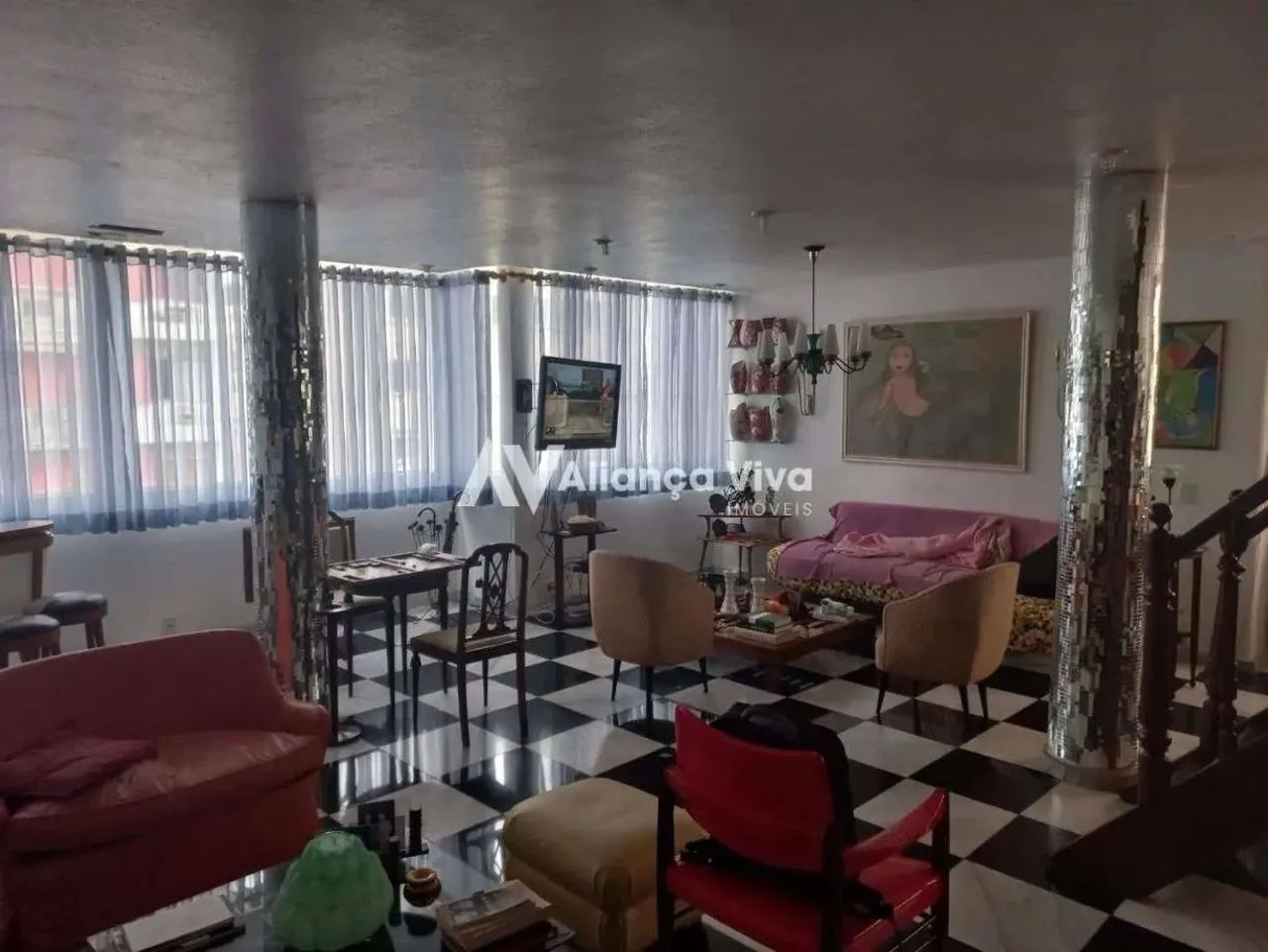 Flamengo | Cobertura 4 quartos, sendo 1 suite