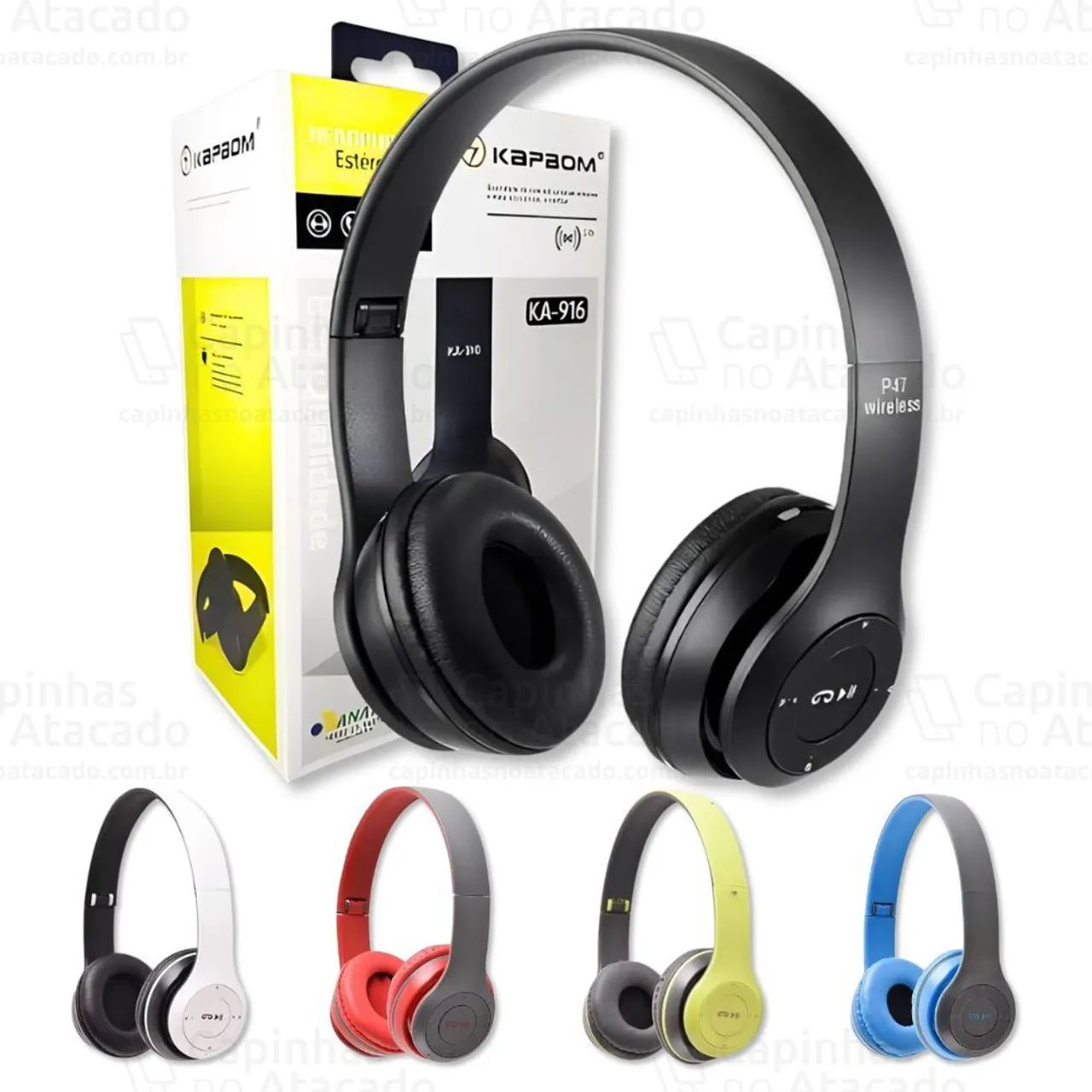 Headphone bluetooth kapbom 64289674020866123