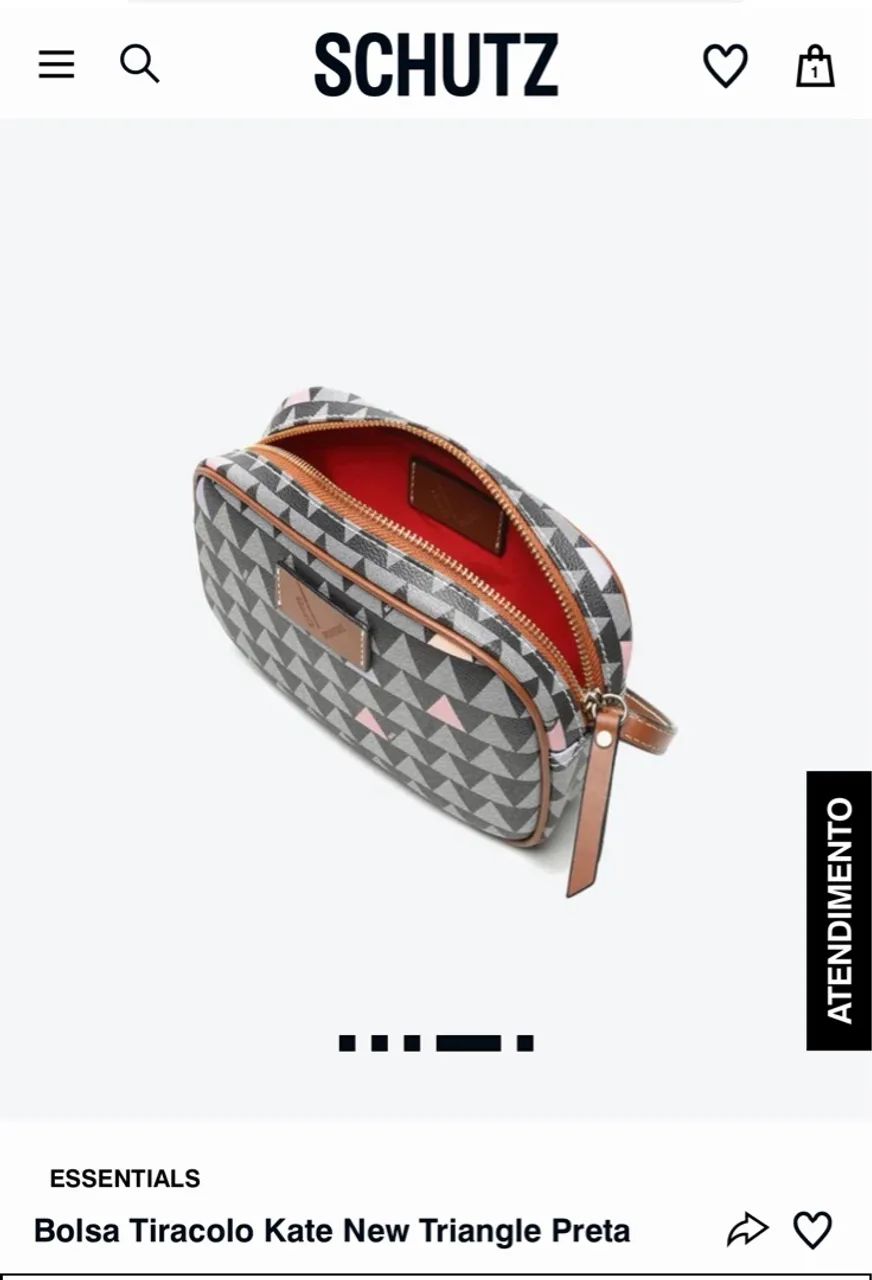 Bolsa Schutz Kate New Triangle - Foto 2