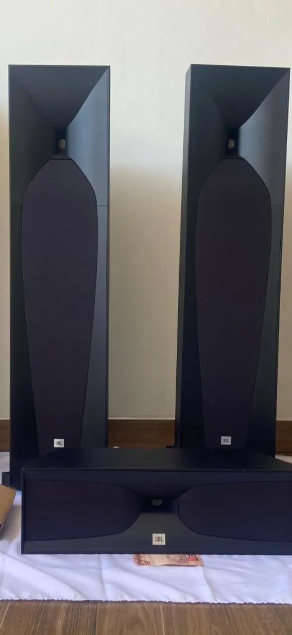 JÁ FOI VENDIDO! Par Caixas Torre JBL studio 580 
