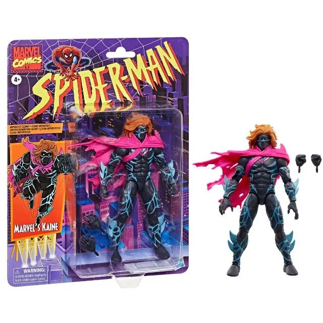 Marvel Legends Retro Spider-Man Kaine G0789