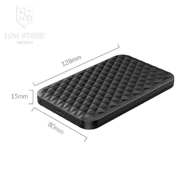 Case Externo para HD/SSD SATA 2.5" USB 3.0 - Modelo 2520 - Orico Com cabo USB 5Gbps - Foto 4