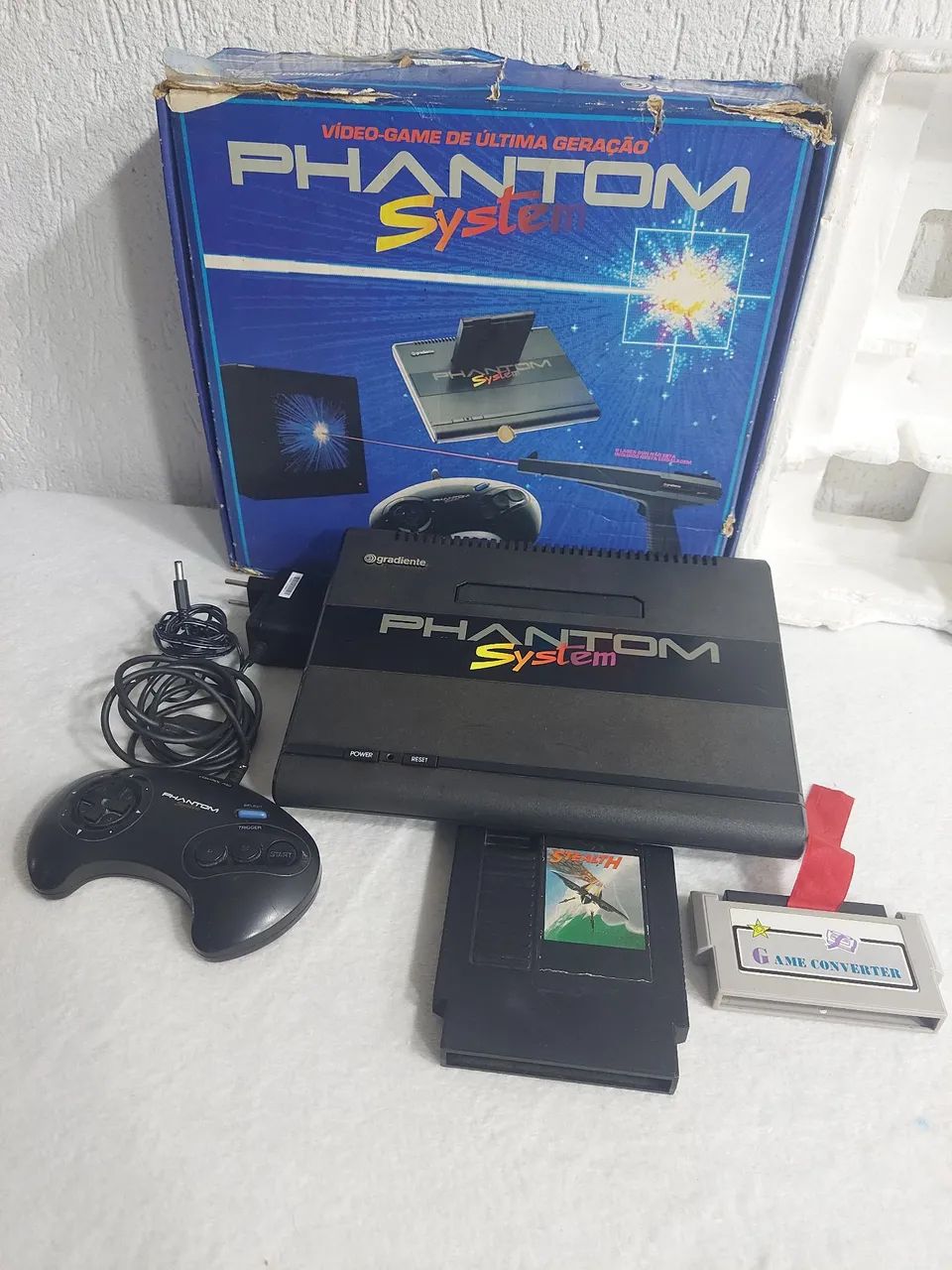 Console Phantom System - Gradiente com defeito 