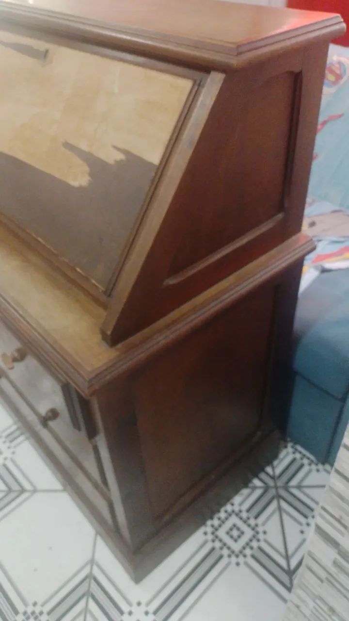 ESCRIVANINHA MADEIRA MACIÇA  - Foto 2