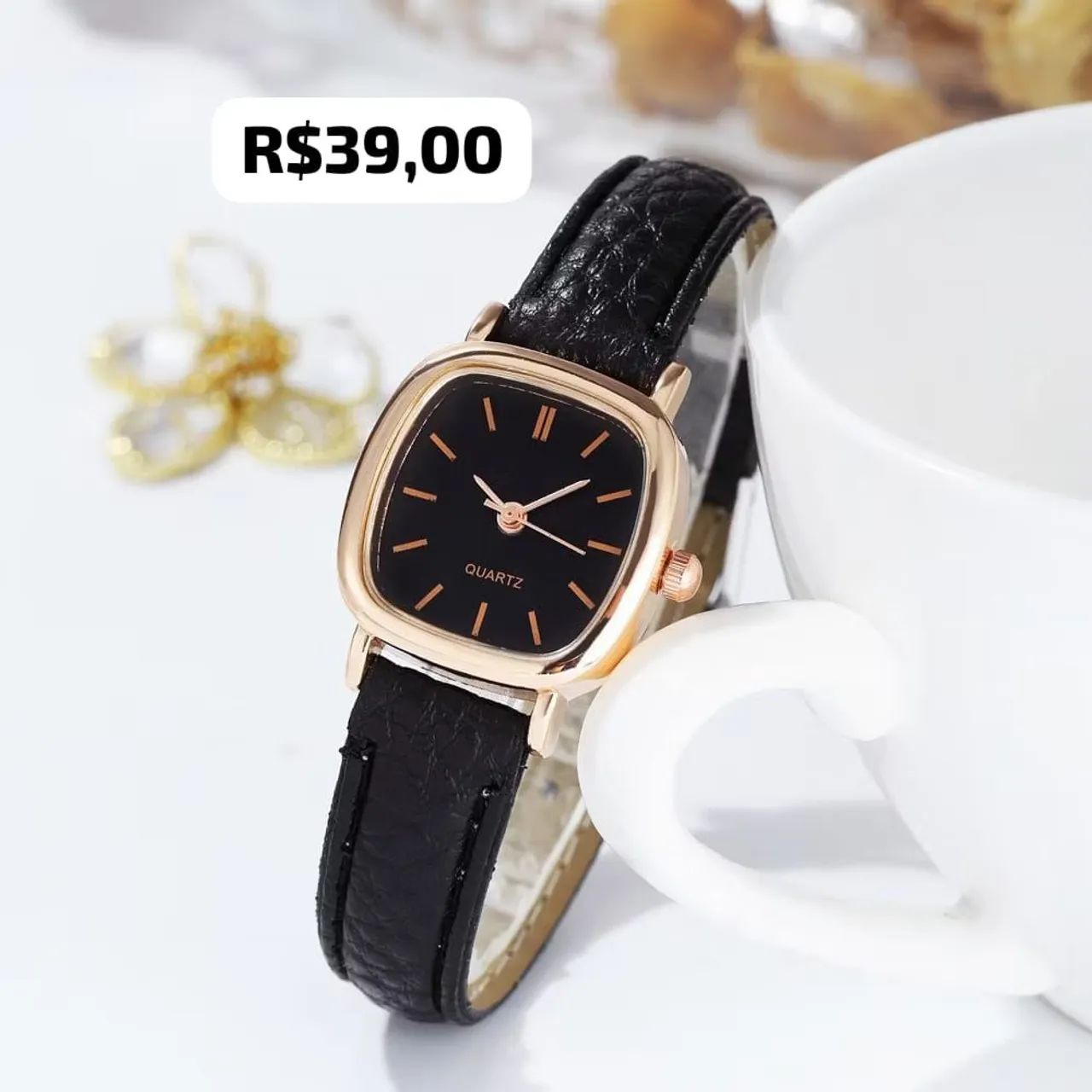 Relógio miniminalista  feminino linha premium  - Foto 3