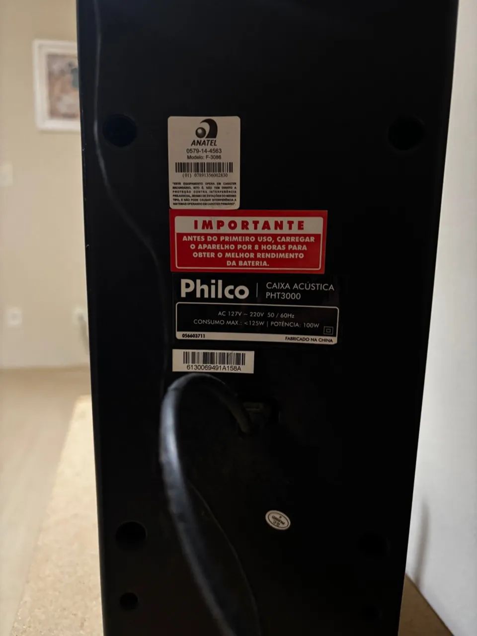 Caixa de Som Philco Torre com Bluetooth - Foto 5