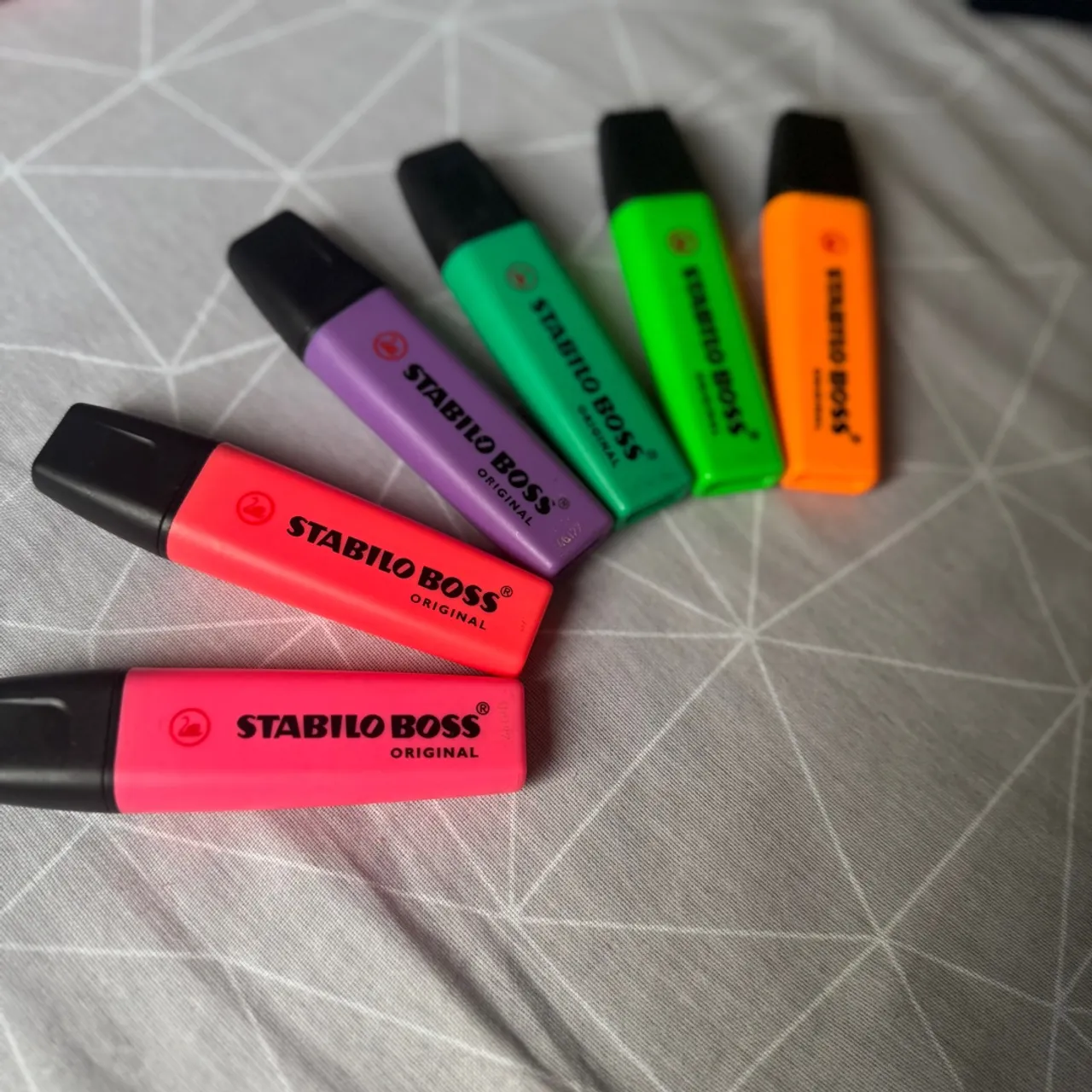 Marca-texto Stabilo Boss - Kit com 6 cores