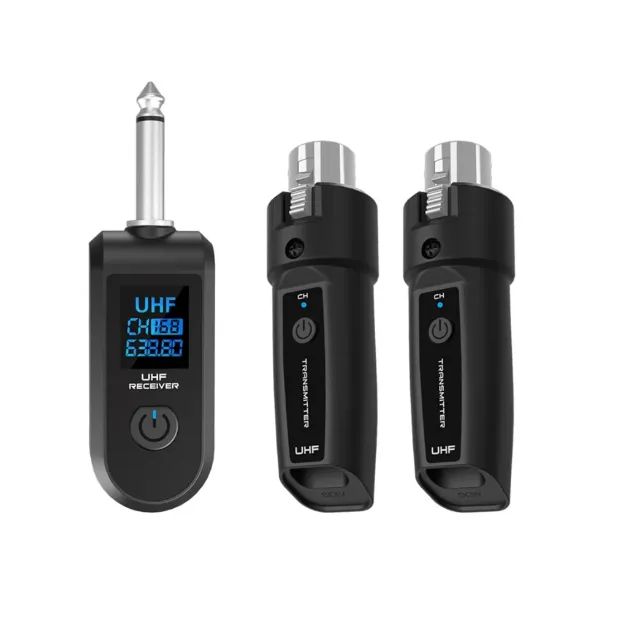 Receptor e Transmissor sem Fio para Microfone XLR