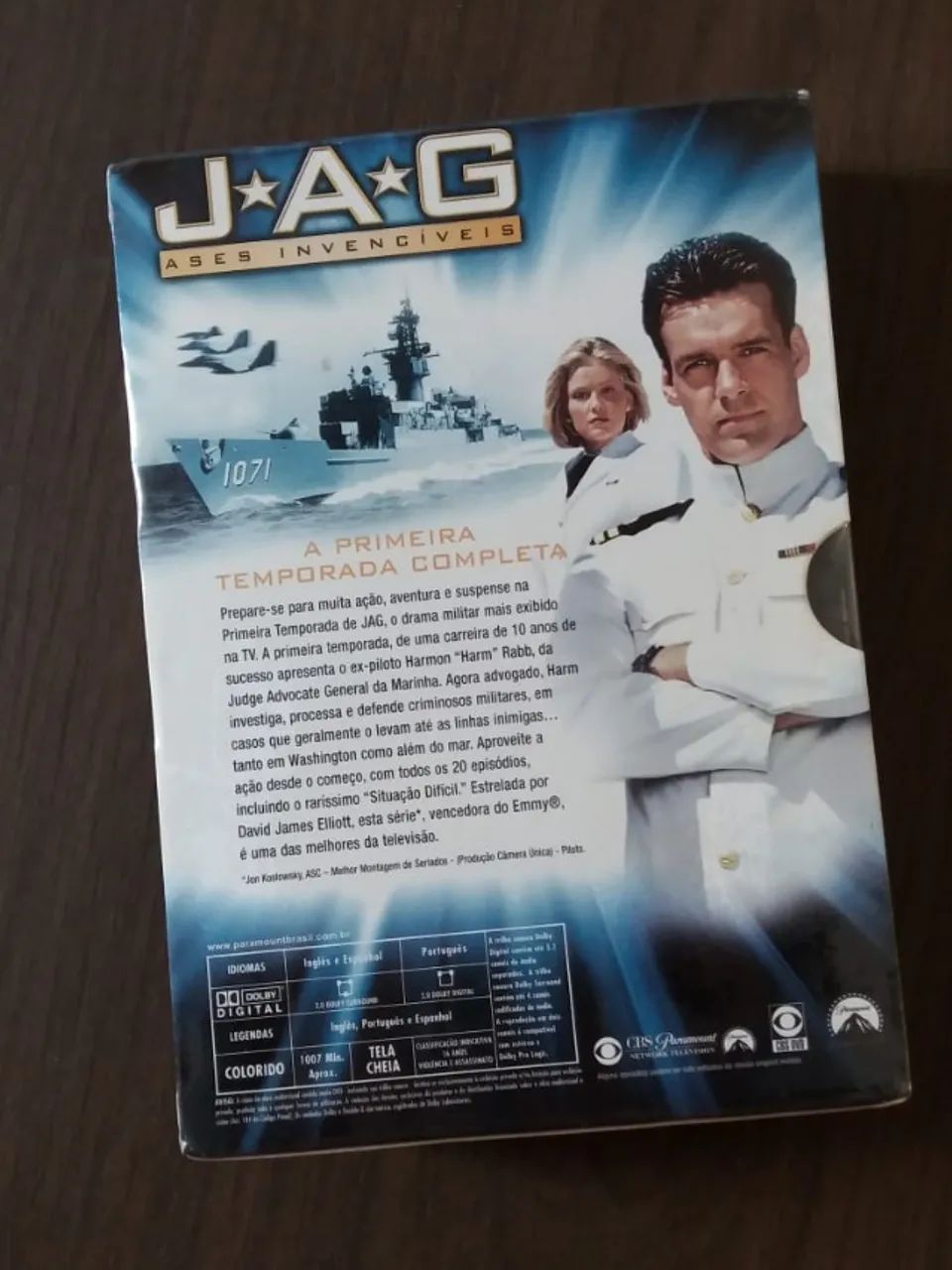 BOX 6 DVDs DA SÉRIE JAG ASES INVENCÍVEIS 1ª TEMP COMPLETA - NOVO LACRADO! - Foto 3