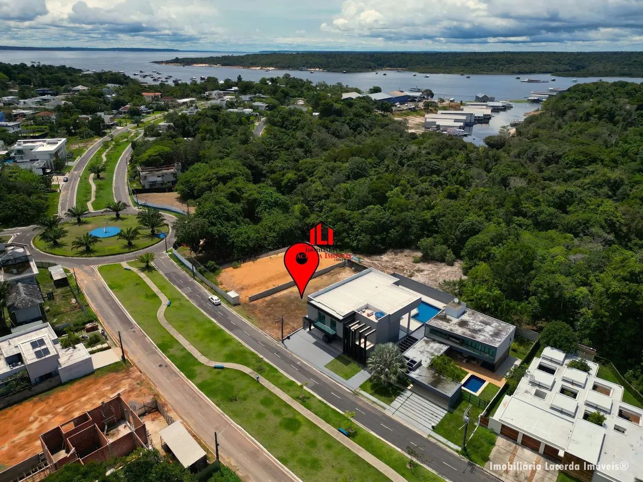 Marina Rio Belo, Lote com 822,64m² com fundo para área verde, Marina, lazer as margens do  - Foto 3