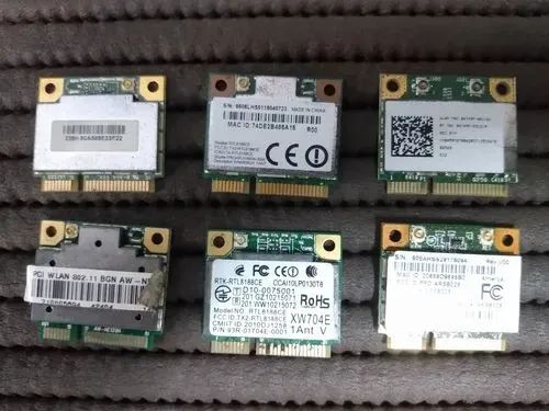 Placa de rede wireless de notebook antigo. Tenho várias unidades