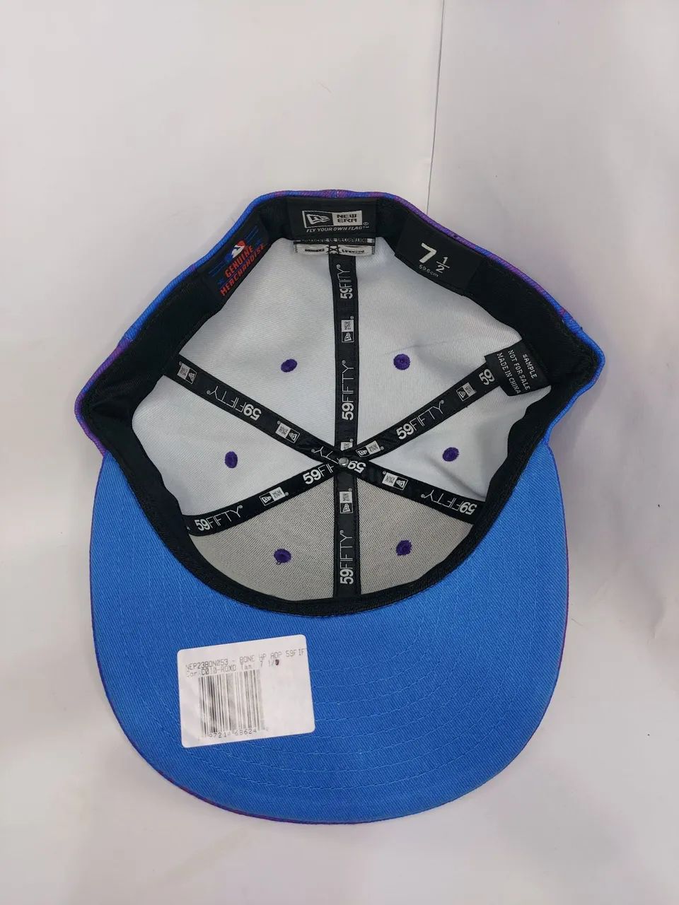 Boné Los Angeles Dodgers azul - New era - 5950 - baseball - Foto 4