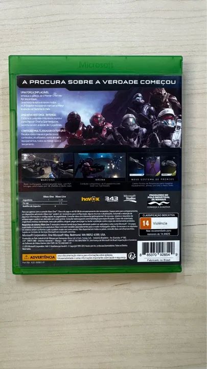 Halo 5: Guardians - Xbox One - Usado - Foto 2