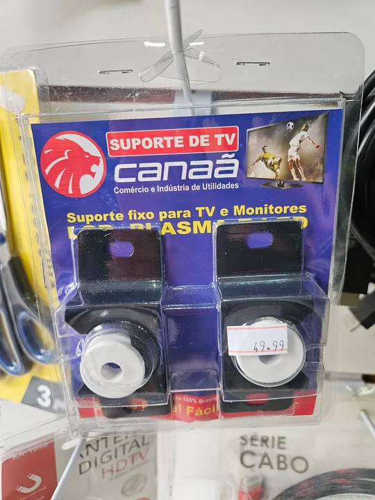 Suporte para TV Fixo - Canaã - R$49,99
