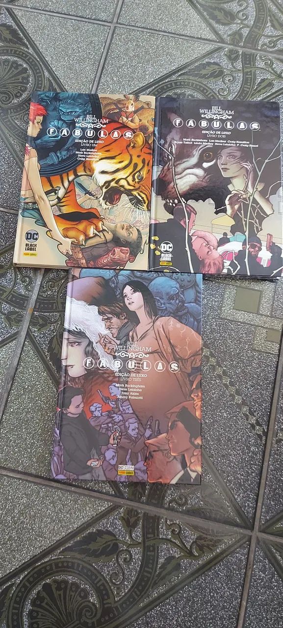 Fabulas - Edição de Luxo - Livros 1, 2,3,7,8,9 e 10