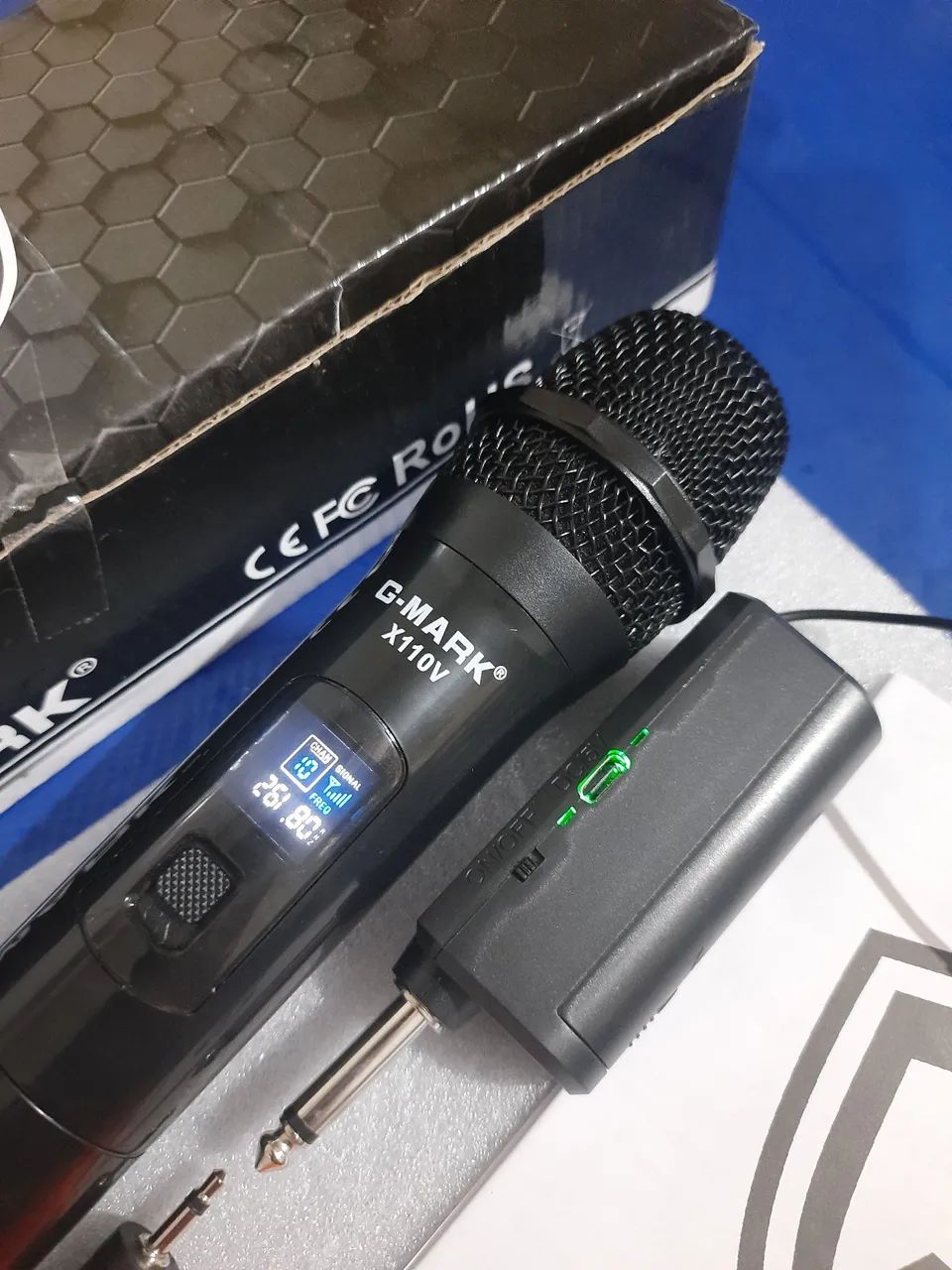 Microfone Sem Fio G-MARK X110V - Foto 2