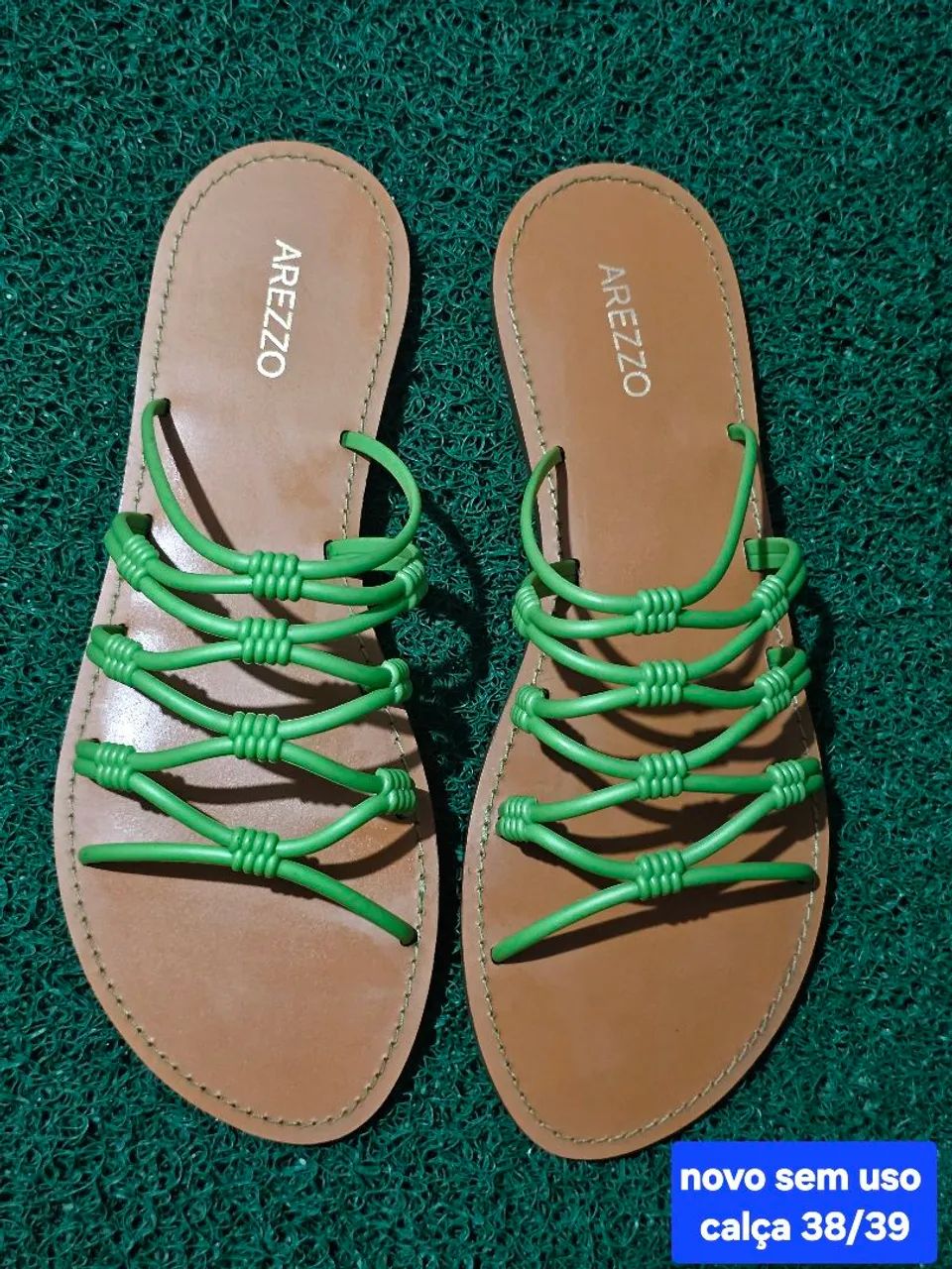 Chinelo Arrezo cal ça 38/39 - Foto 2