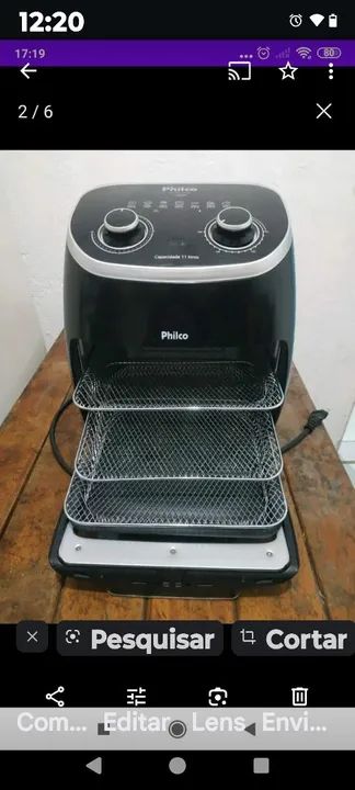 Air Fryer Oven PHILCO 110 v  - Foto 2