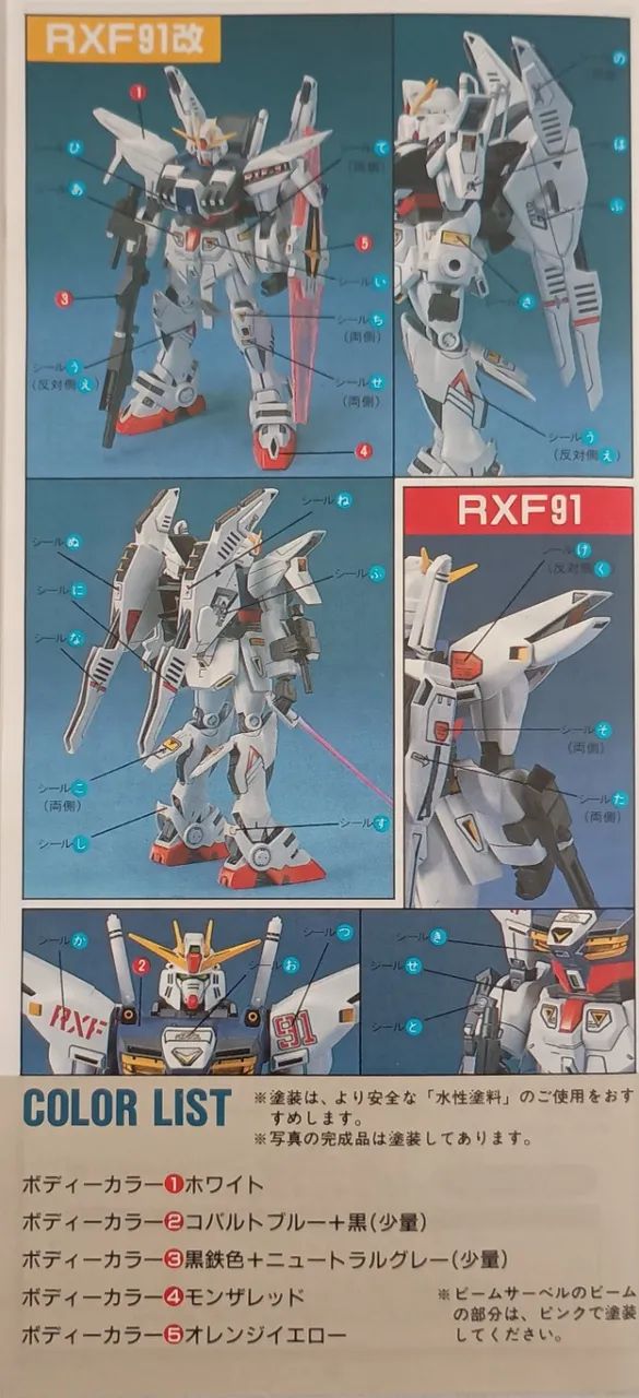 Plastimodelismo Mobile Suit RXF91A - Gundam RXF91(Kai) - Foto 3