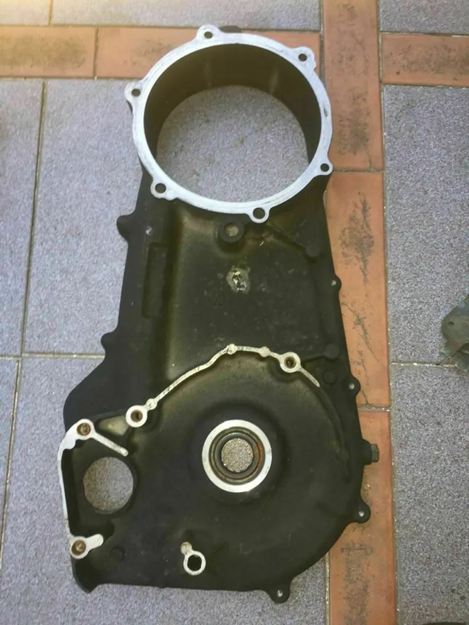 Tampa primária interna da harley fat boy em bom estado ano 2008