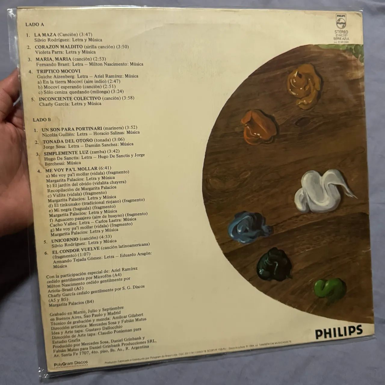 LP VINIL - MERCEDES SOSA 1984 - Foto 2