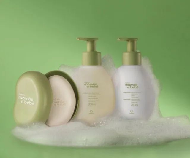 Kit Mamãe e Bebê Shampoo, Condicionador e Sabonete em Barra 2 un - Natura - Foto 3