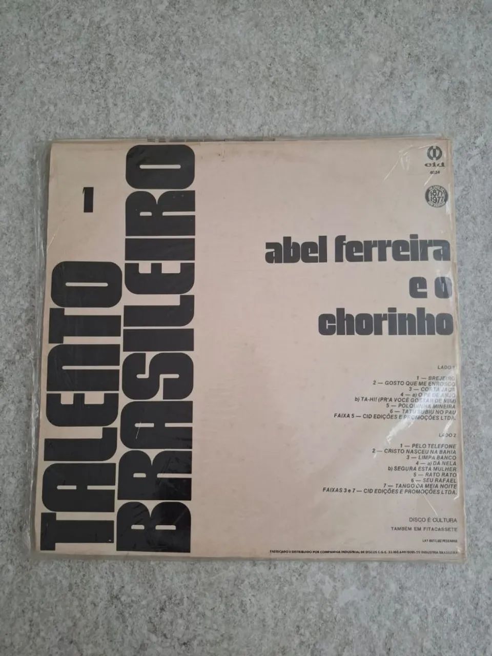 Lp vinil Abel Ferreira e o chorinho - Foto 2