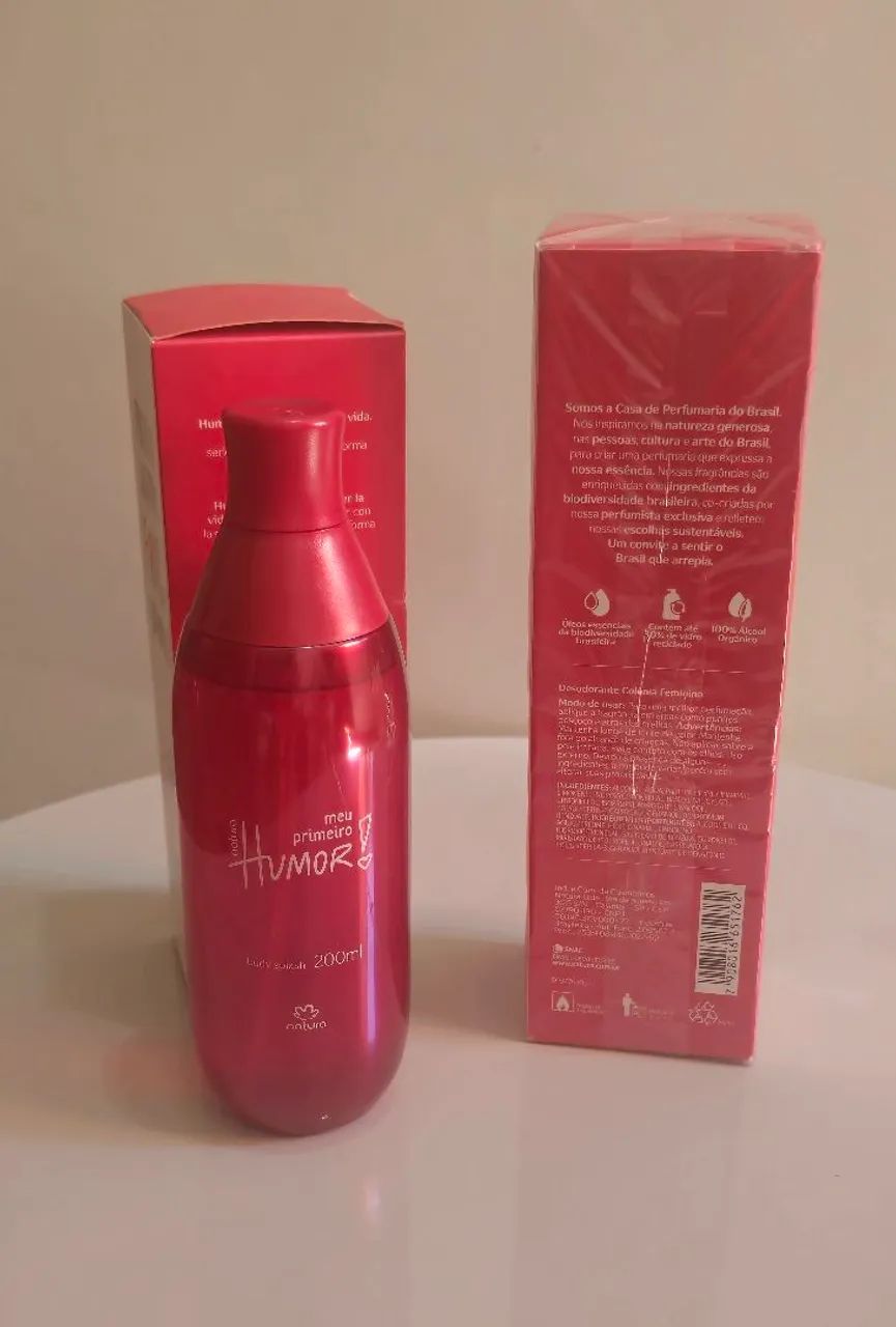 Kit Meu Primeiro Humor Feminino - Perfume 75 ml e Bodysplash 200ml - Foto 2
