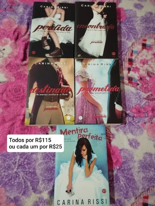 Coleção Livros Carina Rissi