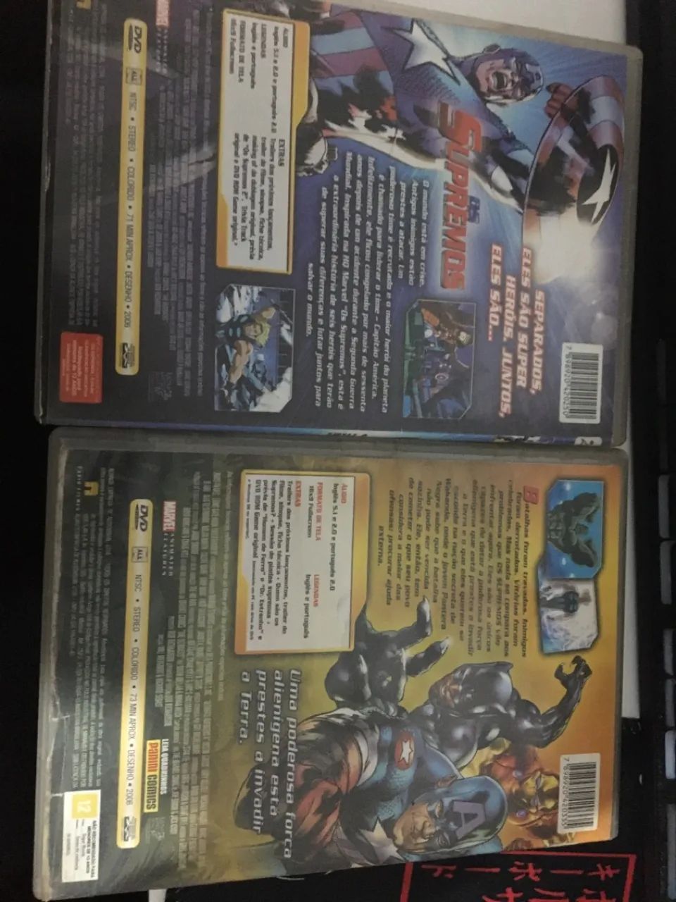 DVD Os Supremos 1 e 2 - Marvel - Foto 2