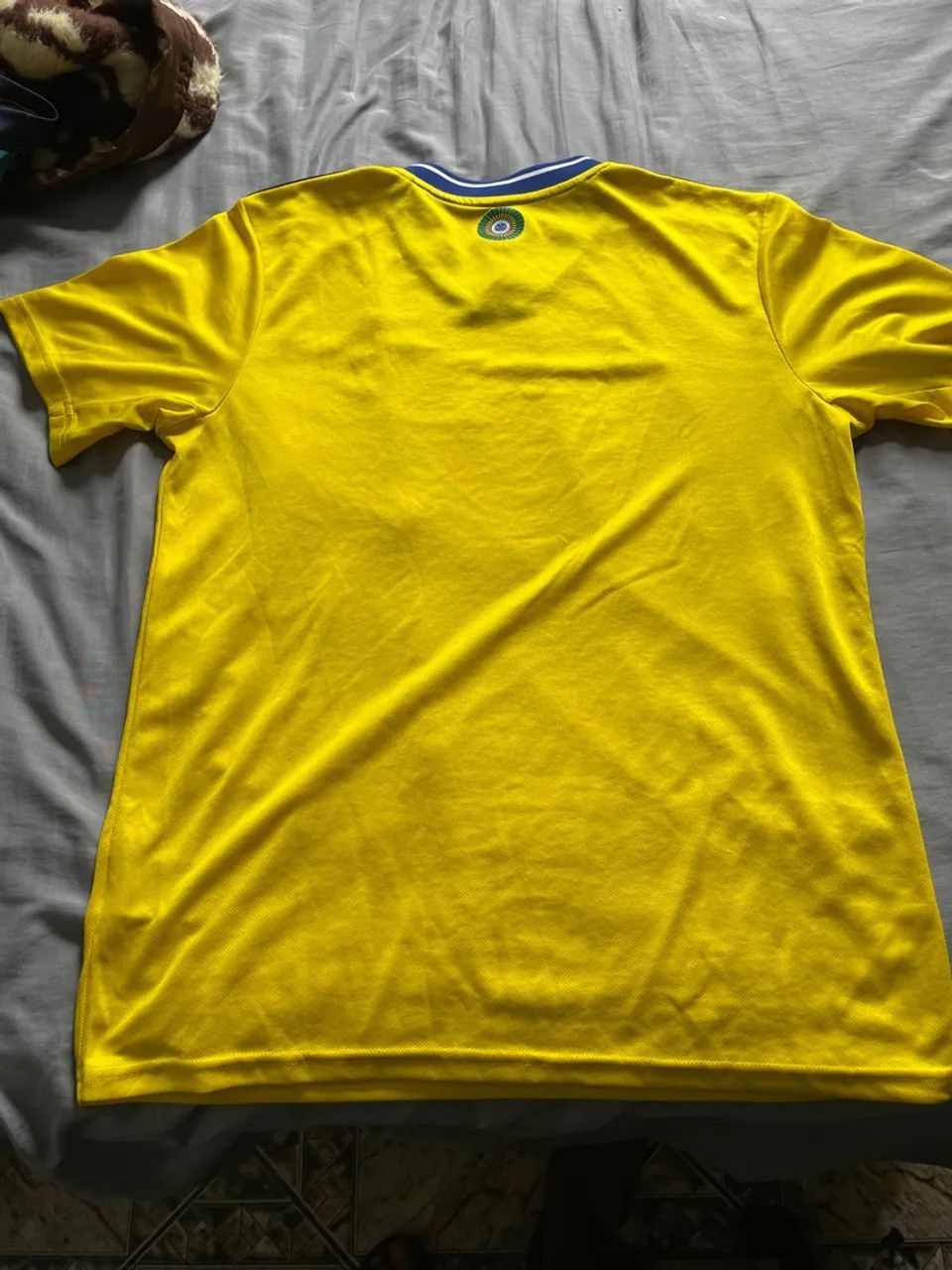 CAMISA CRUZEIRO III 22/23 S/N° TORCEDOR ADIDAS MASCULINA - AMARELO - Foto 3