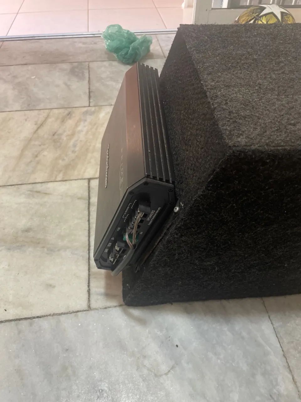 Subwoofer automotivo + módulo  - Foto 4