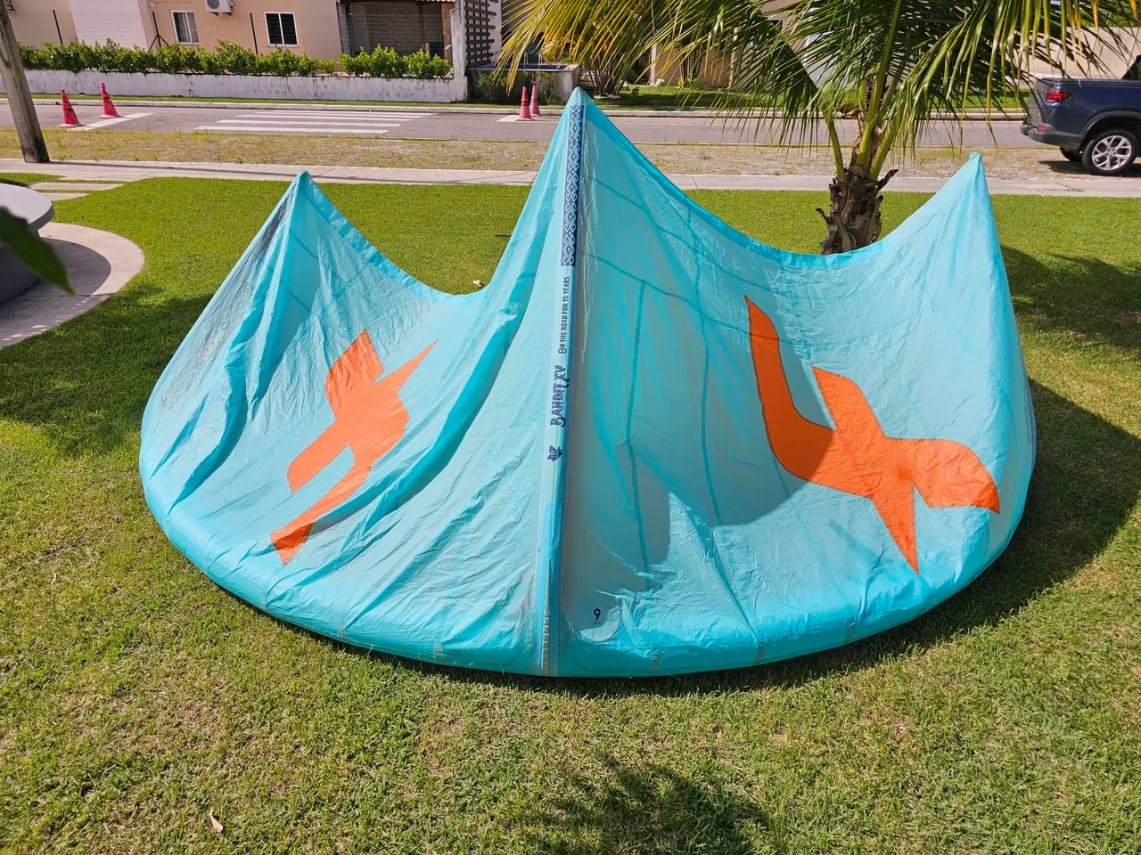 Kite F-ONE Bandit XV 9m + Barra + mochila