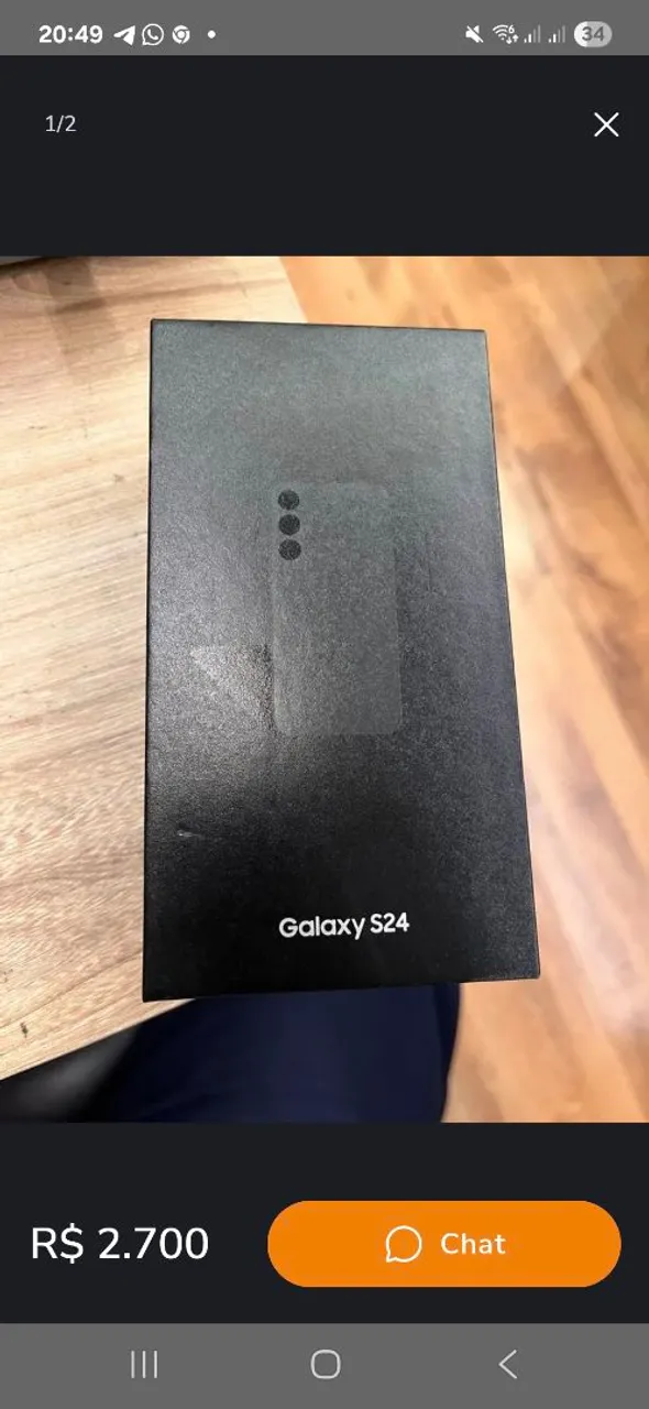 Galaxy s24 + NF 128GB