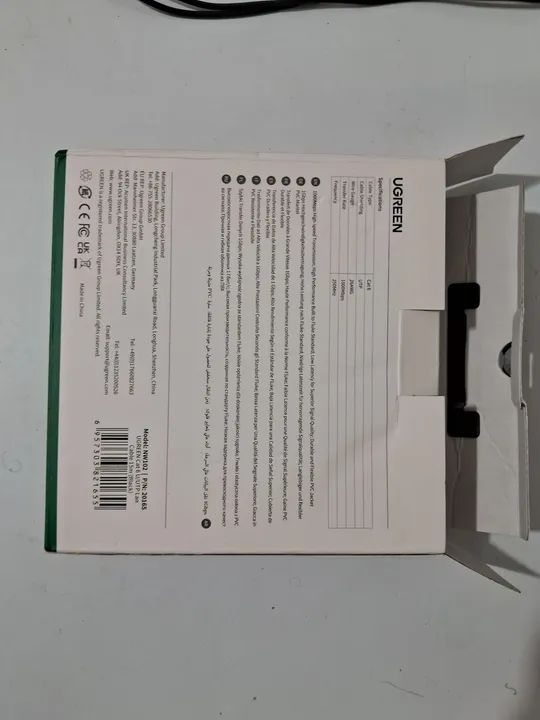 Cabo Ethernet UGREEN Cat 6 Round 1000Mbps 15 Metros - Foto 2