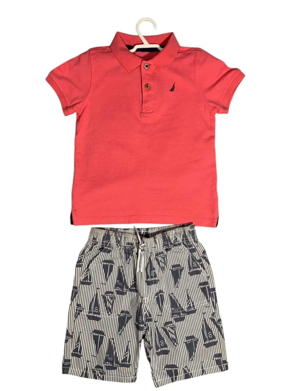 Conjunto Infantil Nautica - Camisa e Shorts